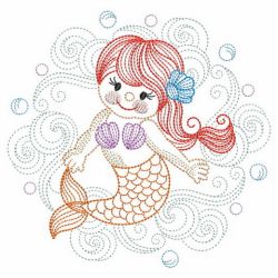 Vintage Mermaids 2 02(Lg) machine embroidery designs