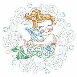 Vintage Mermaids 2 03(Md) machine embroidery designs