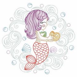 Vintage Mermaids 2 04(Sm) machine embroidery designs