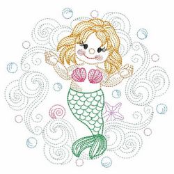 Vintage Mermaids 2 05(Md) machine embroidery designs