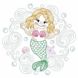 Vintage Mermaids 2 05(Sm) machine embroidery designs