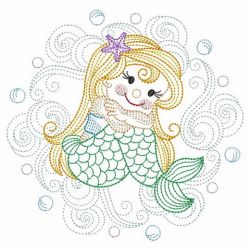 Vintage Mermaids 2 08(Sm) machine embroidery designs