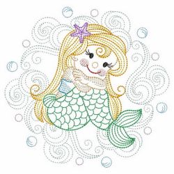 Vintage Mermaids 2 08(Lg) machine embroidery designs