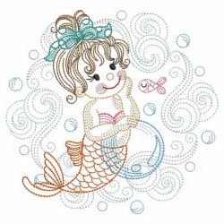 Vintage Mermaids 2 09(Md) machine embroidery designs