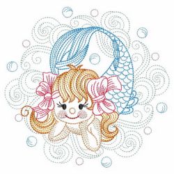 Vintage Mermaids 2 10(Md) machine embroidery designs