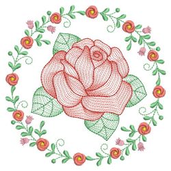Blooming Garden 01(Md) machine embroidery designs