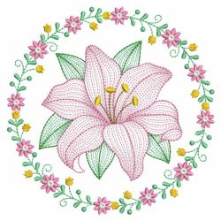 Blooming Garden 02(Md) machine embroidery designs