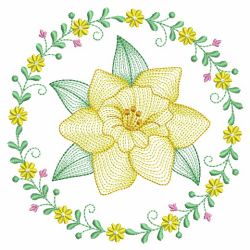 Blooming Garden 04(Sm) machine embroidery designs