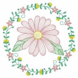 Blooming Garden 05(Md) machine embroidery designs