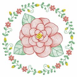 Blooming Garden 06(Md) machine embroidery designs