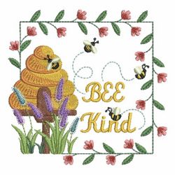 Bee Happy 03 machine embroidery designs