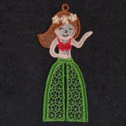 3D FSL Hawaiian Ornaments 10 machine embroidery designs