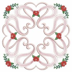 Filigree Roses Quilt 3(Lg) machine embroidery designs