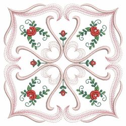 Filigree Roses Quilt 3 05(Md) machine embroidery designs