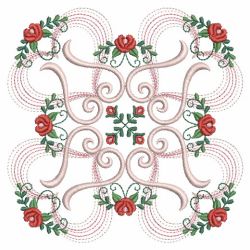 Filigree Roses Quilt 3 10(Md) machine embroidery designs