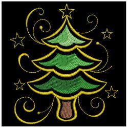 Golden Christmas 2 02(Sm) machine embroidery designs