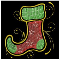 Golden Christmas 2 06(Sm) machine embroidery designs