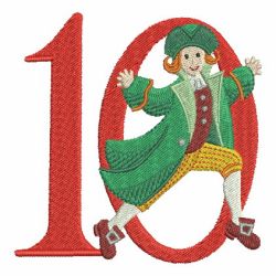 12 Days Of Christmas 3 10 machine embroidery designs