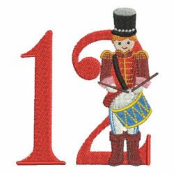 12 Days Of Christmas 3 12 machine embroidery designs