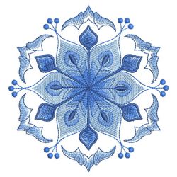 Delft Blue Snowflakes 06(Sm)