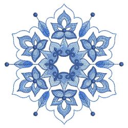 Delft Blue Snowflakes 08(Sm)