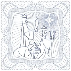 Trapunto Nativity 2(Lg) machine embroidery designs