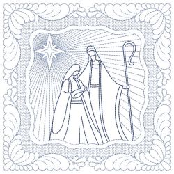 Trapunto Nativity 2 07(Md) machine embroidery designs