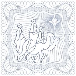 Trapunto Nativity 2 12(Lg) machine embroidery designs