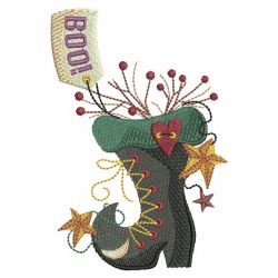 Folk Art Halloween 2 09(Lg) machine embroidery designs