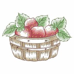 Basket Of Fruit 3 09(Sm) machine embroidery designs