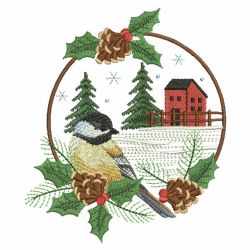 Winter For The Birds 2 01(Md) machine embroidery designs