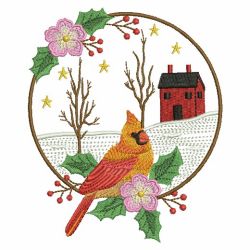 Winter For The Birds 2 04(Lg) machine embroidery designs