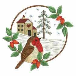 Winter For The Birds 2 05(Md) machine embroidery designs