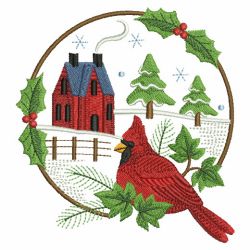 Winter For The Birds 2 06(Md) machine embroidery designs
