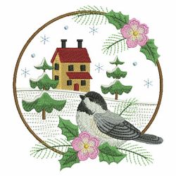 Winter For The Birds 2 07(Md) machine embroidery designs