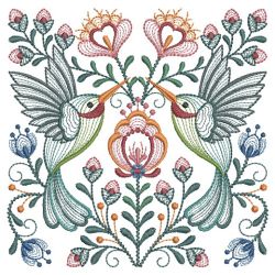 Folk Art Quilt 2 07(Md) machine embroidery designs