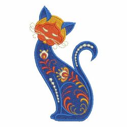 Folk Art Animals 09 machine embroidery designs