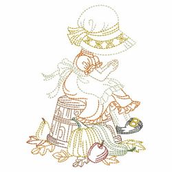 Vintage Harvest Sunbonnet Sue 02(Sm) machine embroidery designs