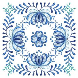 Delft Blue Quilt Block 02(Md)
