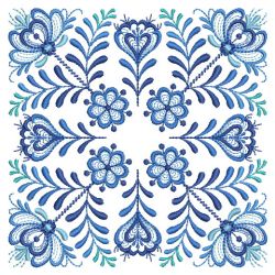 Delft Blue Quilt Block 04(Md)