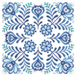 Delft Blue Quilt Block 04(Md)