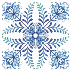 Delft Blue Quilt Block 06(Md)