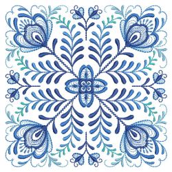 Delft Blue Quilt Block 12(Md)
