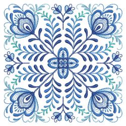 Delft Blue Quilt Block 12(Md)