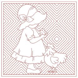 Trapunto Sunbonnet Sue 03(Sm) machine embroidery designs