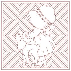 Trapunto Sunbonnet Sue 07(Sm) machine embroidery designs