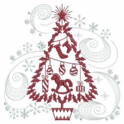 Decorative Christmas 3 07(Sm) machine embroidery designs