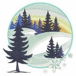 Winter Wonderland Silhouettes 2(Sm) machine embroidery designs