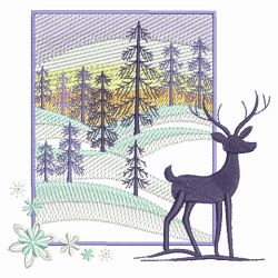 Winter Wonderland Silhouettes 2 02(Lg) machine embroidery designs