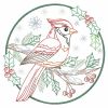 Vintage Winter Birds 06(Md)